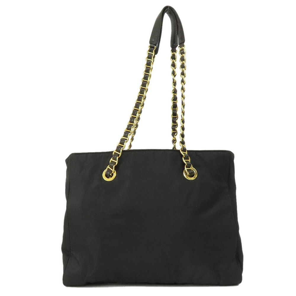 Prada Bag tote Black Shoulder Tessuto Black